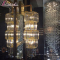 Мода круглый и Самомоднейший кристаллический привесной светильник с отелем
